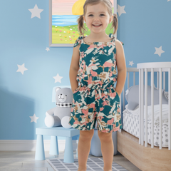 Marina Breeze Tie-Up Playsuit
