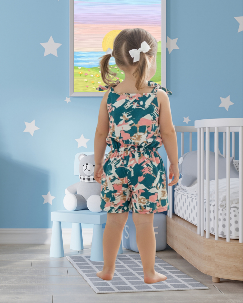 Marina Breeze Tie-Up Playsuit