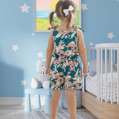 Marina Breeze Tie-Up Playsuit