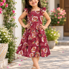 Rosalind Rose Tiered Frock