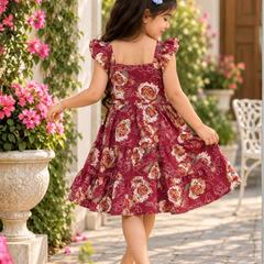 Rosalind Rose Tiered Frock