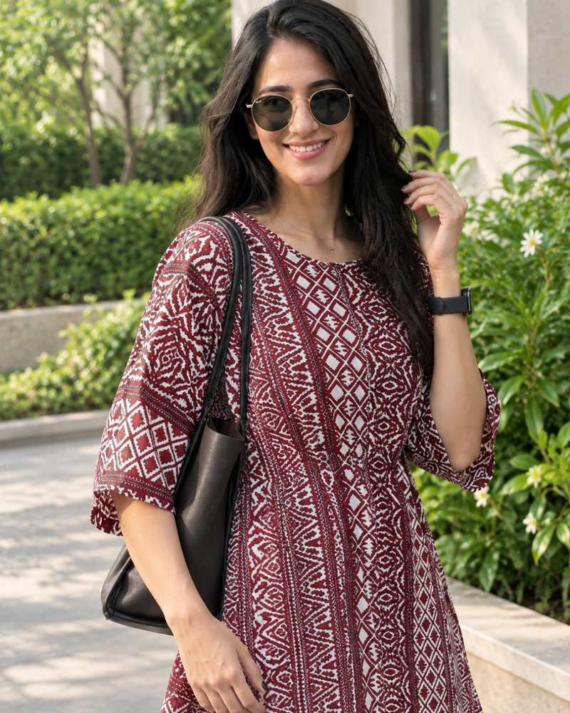 Marrakech Diamond Kaftan Set