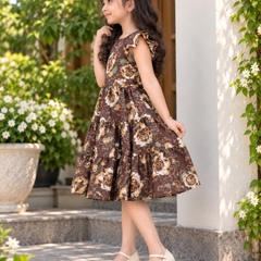 Sienna Blossom Tiered Frock
