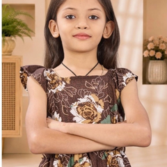 Sienna Blossom Tiered Frock